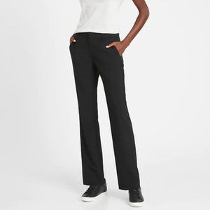Logan Trouser-Fit Washable Wool-blend Pant Black 8